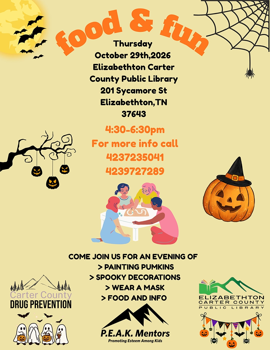 Food and Fun 10/29 graphic